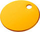 Dog ID Circular Gold Metal