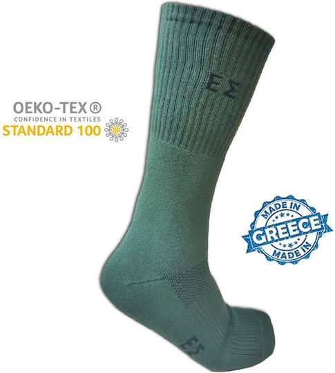 Alpin Κυνηγετικές Κάλτσες Βαμβακερές σε Χακί χρώμα