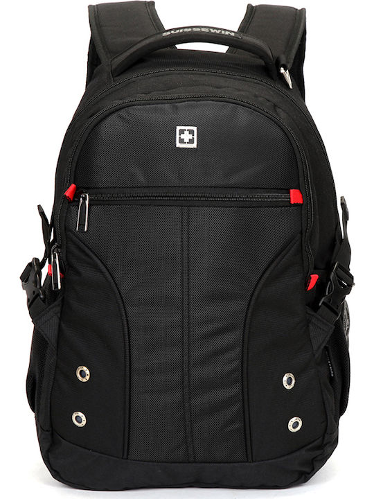Suissewin Waterproof Backpack Backpack for 15.6" Laptop Black SN9016.BLACK