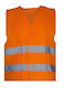 Galaxy Men's Safety Vest with Reflective Film Orange