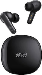 QCY T13X In-ear Bluetooth Handsfree Căști cu husă de încărcare Negră