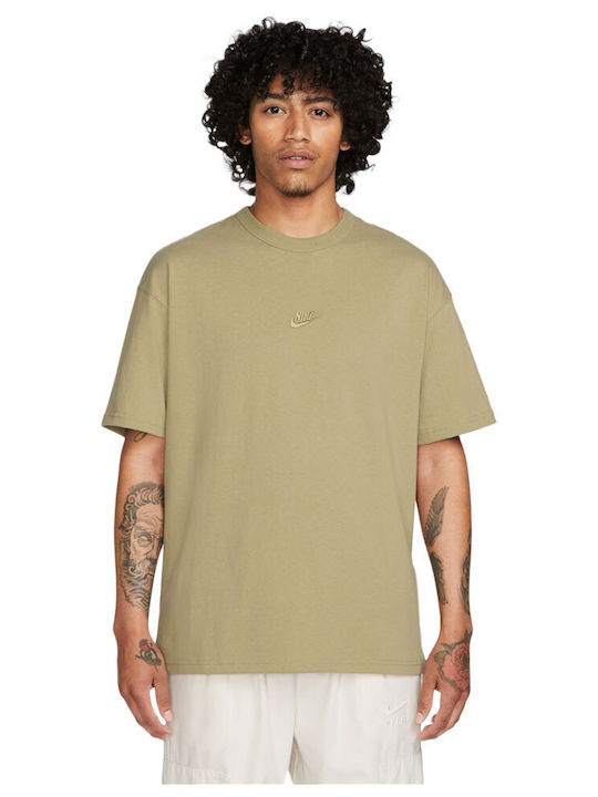 Nike Premium Essentials Men's Athletic T-shirt Short Sleeve Khaki