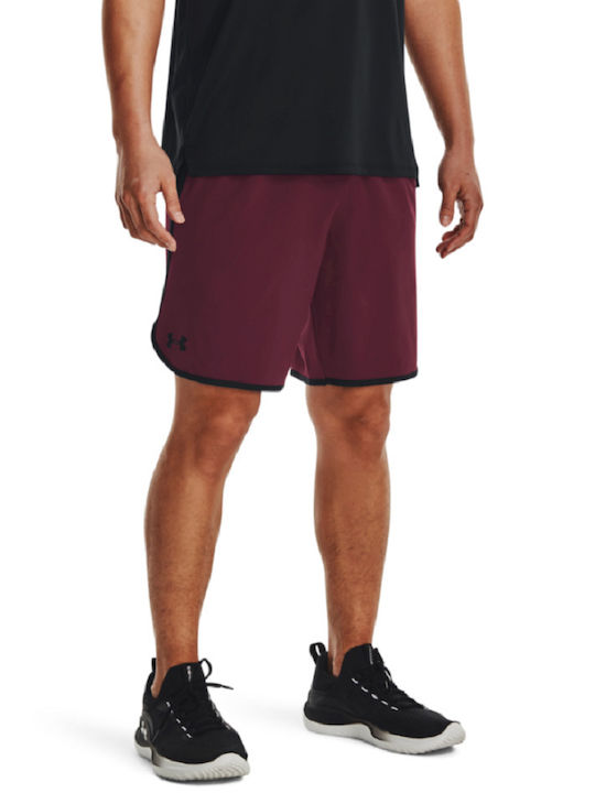 Under Armour HIIT Woven 8in Men's Shorts Burgundy