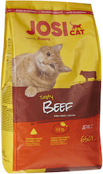 Josera Josicat Tasty Beef Dry Food for Adult Cats with Beef 0.65kg