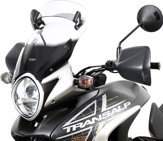MRA Διάφανη Ζελατίνα Μοτοσυκλέτας για Honda Transalp 700 / Transalp