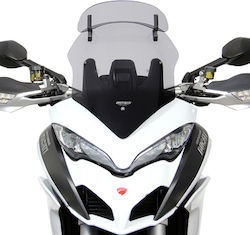 MRA Motorcycle Windshield & Windscreen Transparent Visor for Ducati Multistrada