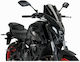 Puig Generation Touring Motorcycle Windshield & Windscreen Tinted Visor for Yamaha MT-07 20619N