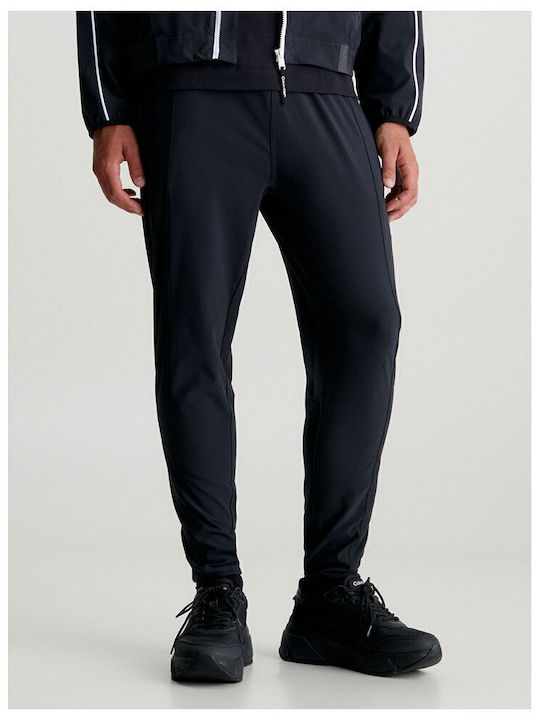 Pantaloni de trening cu Elastic Negru