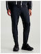 Pantaloni de trening cu Elastic Negru