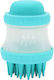 Nunbell Pet Sponge for Dog Foot Cleansing Blue 8x12cm