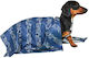 Dock & Bay Handtuch zur Körperreinigung Hund Blau 90x50cm