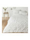 So'Home Bettbezug Einzelbett 140x200 Weiß