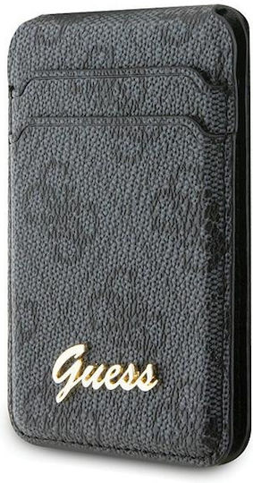 Guess MagSafe Card Case 4G Classic Logo in Black color