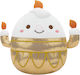 Plush Squishmallows Puo Lumiere (Beaty And The Beast) 25 cm