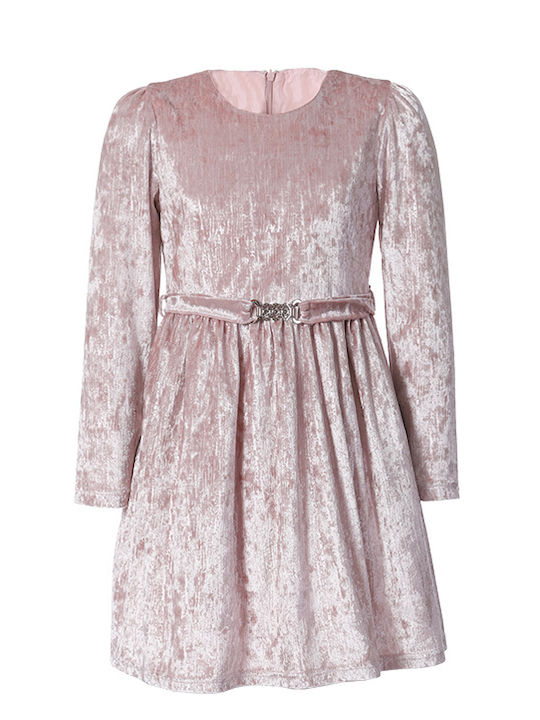 Matoufrance Mädchen Kleid Rosa