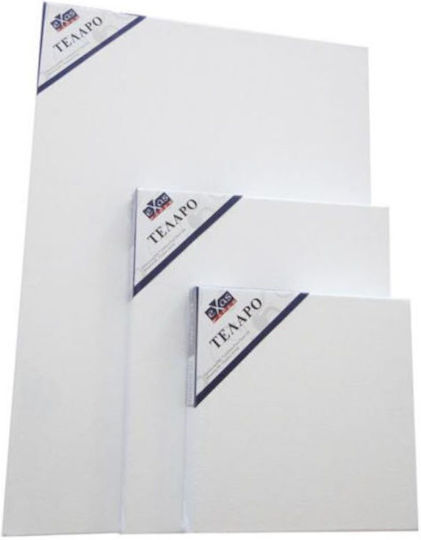 Exas Paper Canvases on Canvas White Square with Wedges 30x30cm 380g/m² 1Piece