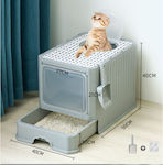 Cat Toilet Toalete pentru pisici Gray L50xW40xH38cm