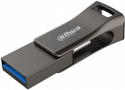 Dahua 128GB USB 3.2 Stick with connection USB-A & USB-C Black