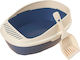 ForHome Katzenbecken Blau L52 x B34 x H11cm