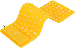 Silicone Keyboard Keyboard Only English US Yellow