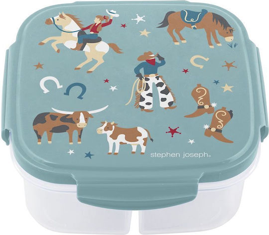 Stephen Joseph Plastic Kids' Food Container Western x x 6cm