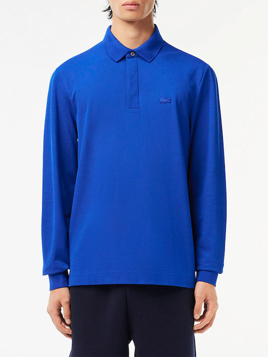 Lacoste Polo Long Sleeve Blouse Blue PH2481-JQ0