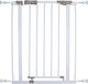 Dreambaby Security Door Simple Placement made of Metal in White Color 68εκ. 1pcs
