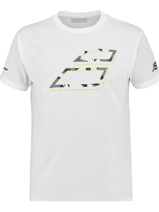 Babolat 4US23441Y-1000 Ανδρική Μπλούζα Λευκή