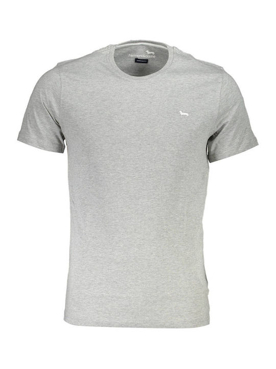 Harmont & Blaine Men's Short Sleeve T-shirt Gray