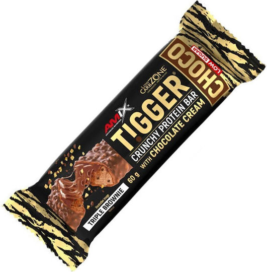Amix Tigger Μπάρα με 31% Πρωτεΐνη & Γεύση Triple Brownie 60gr