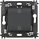 Bticino Wall-mounted Basic Wall Switch Single Without Frame Gray