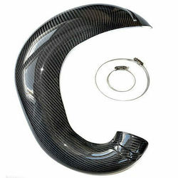 Extreme parts Motorcycle Exhaust Protector Black