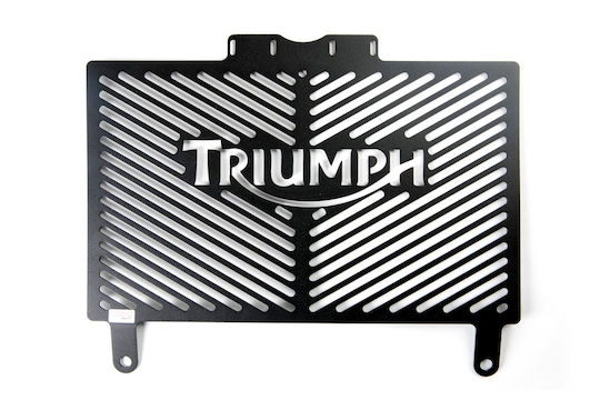 Moto Discovery Προστατευτικό Ψυγείου Μοτοσυκλέτας Triumph Tiger Μαύρο