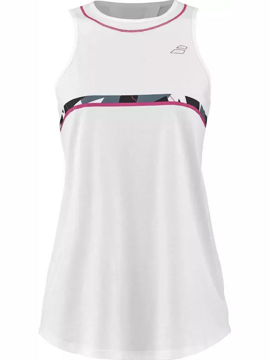 Babolat 4WS23072Y-1000 Damen Tennisbekleidung Weiß