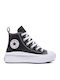 CHUCK TAYLOR ALL STAR Παιδικά Sneakers High Μαύρα