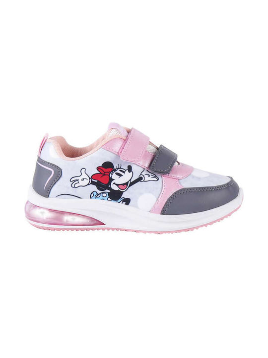 Cerda Παιδικά Sneakers με Σκρατς & Φωτάκια Πολύχρωμα