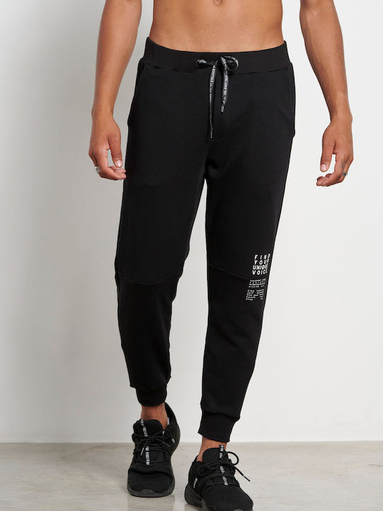 Jogginghose mit Gummizug Schwarz