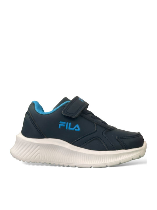 FILA BRETT 2 V Kids Sneakers with Scratch Blue
