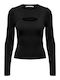 Only Women's Long Sleeve Sweater Black