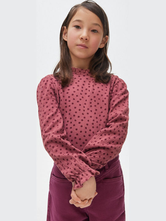 Kids' Shirt Long Sleeve Purple