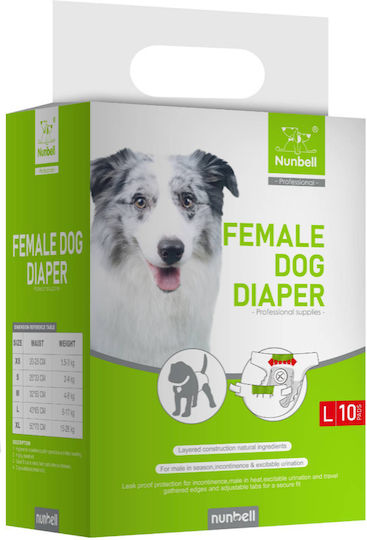Nunbell Pet Pampers pentru câini 10buc