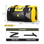 Motowolf Motorcycle Tail Bag 66lt Yellow