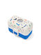 Monbento Lunchbox Kunststoff Blue Terrazzo 800ml 1Stück