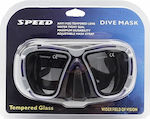 Diving Mask Set with Respirator Blue