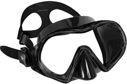 Abysstar Tauchmaske in Schwarz Farbe 69255