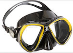Abysstar Silicone Diving Mask Set with Respirator Black