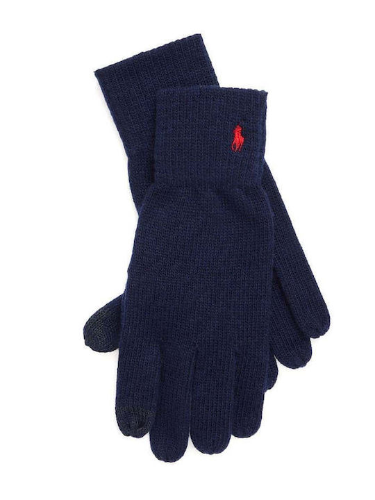 Ralph Lauren Μπλε Ανδρικά Γάντια Αφής