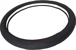 Car Steering Wheel Cover M-2 with Diameter 37-38cm Synthetic Black