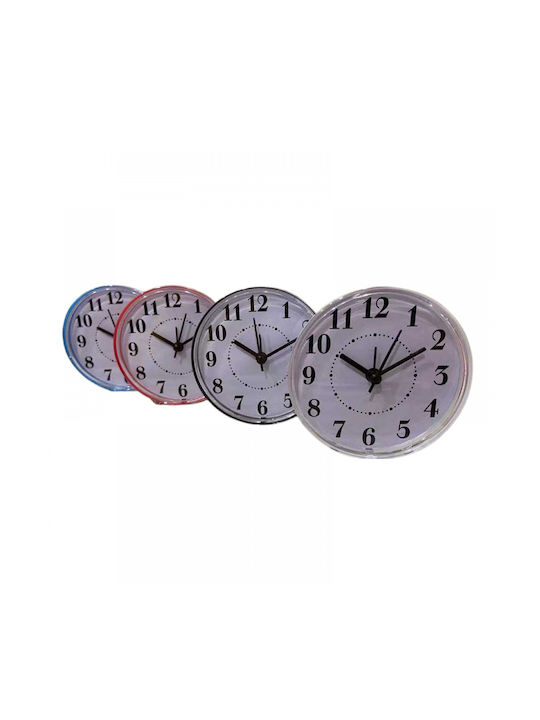 Tabletop Clock with Alarm White 000020_W