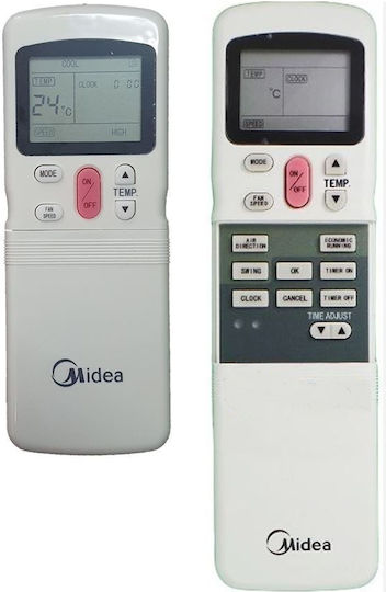 Midea Air Conditioner Remote Control